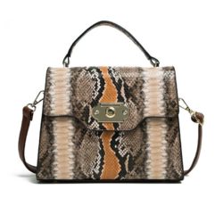 B00857-brown Tas Handbag Wanita Elegan Import Terbaru