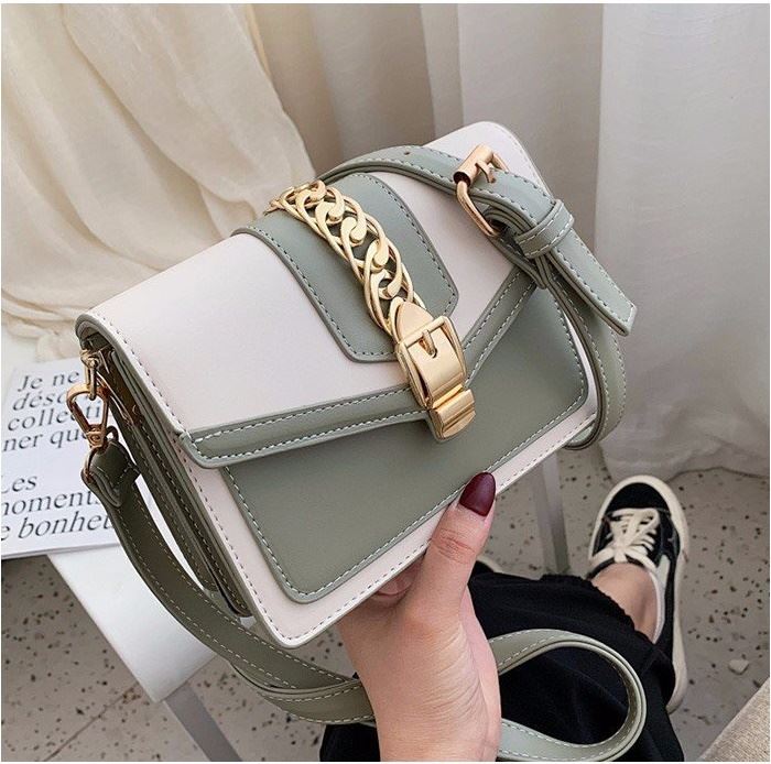 B10052 JKT IDR.172.000 MATERIAL PU SIZE L19.5XH14XW7CM WEIGHT 650GR COLOR GREEN