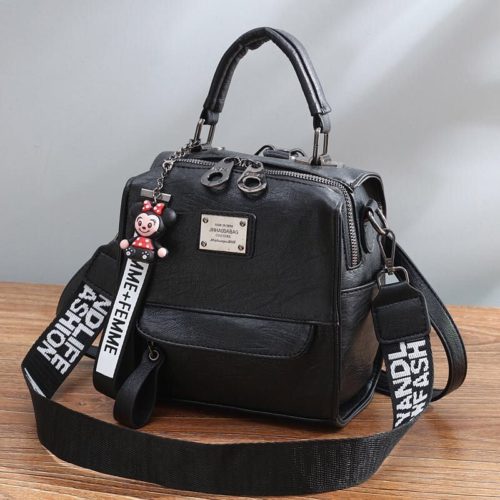 B1035-black Tas Ransel Selempang Homme+Femme Wanita Cantik