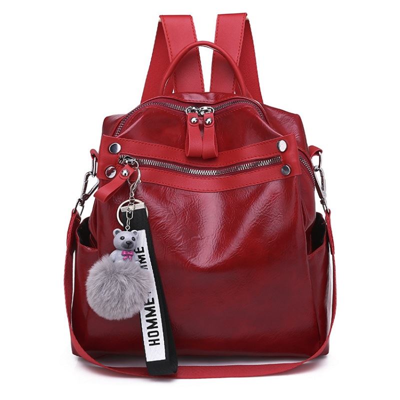 B134710 JKT IDR.155.000 MATERIAL PU SIZE L24XH25XW10CM WEIGHT 550GR COLOR RED