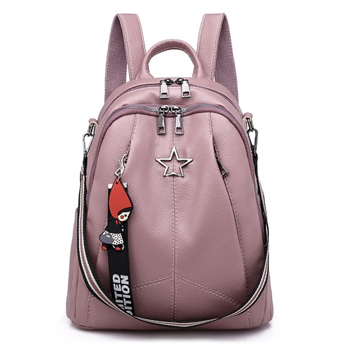 B13474 JKT IDR.167.000 MATERIAL PU SIZE L27XH30XW13CM WEIGHT 550GR COLOR PINK