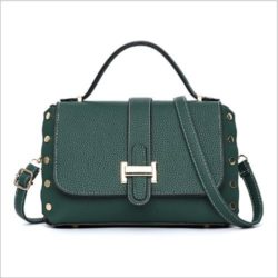 B22031-green Tas Handbag Selempang Elegan Wanita Cantik Terbaru
