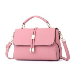 B3369-pink Tas Pesta Wanita Minimalis Import