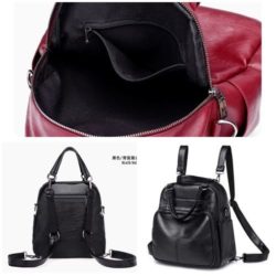 B4116 JKT IDR.157.000 MATERIAL PU SIZE L26XH26XW14CM WEIGHT 500GR COLOR BLACK