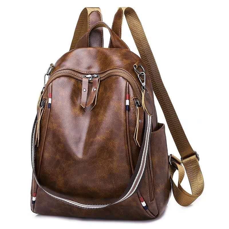 B4526 JKT IDR.164.000 MATERIAL PU SIZE L26XH34XW11CM WEIGHT 650GR COLOR BROWN