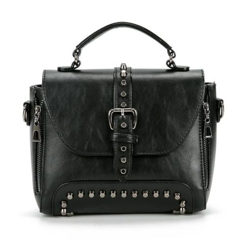 B522-black Tas Handbag Kulit Elegan Import Terbaru