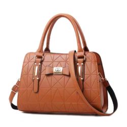 B6481-brown Tas Handbag Import Wanita Elegan Terbaru