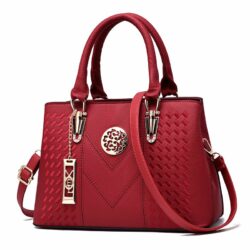B91260-red Tas Handbag Elegan Wanita Cantik Import Terbaru