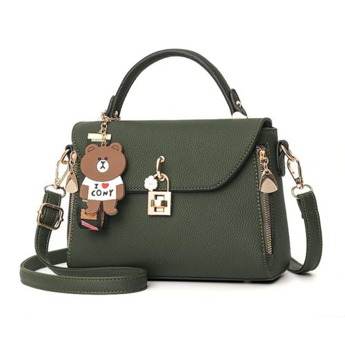 B99021-green Tas Handbag Wanita Cantik Import