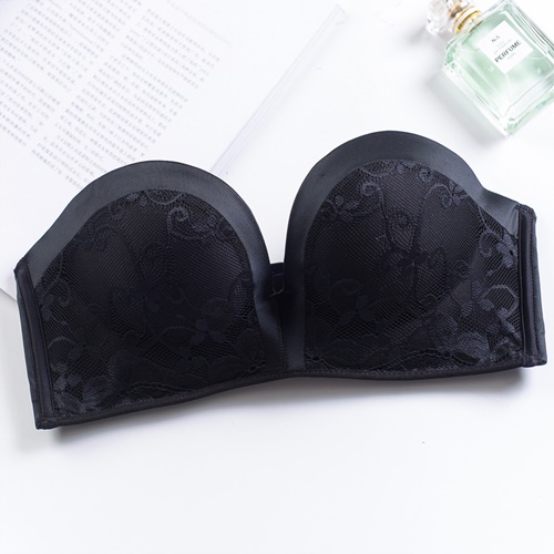BR200 IDR.69.000 MATERIAL LACE CUP B WITHOUT WIRE SIZE 32 WEIGHT 80GR COLOR BLACK