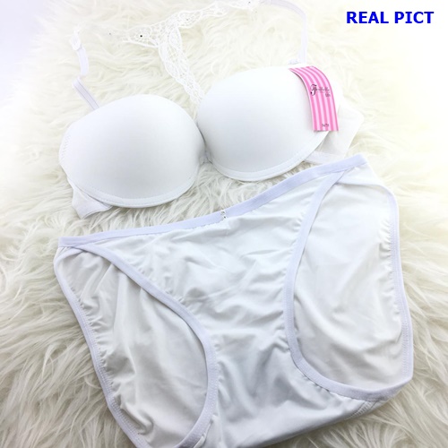 BRS2062 IDR.45.000 MATERIAL NYLON SIZE 32,34,36 CUP B WEIGHT 100GR COLOR WHITE