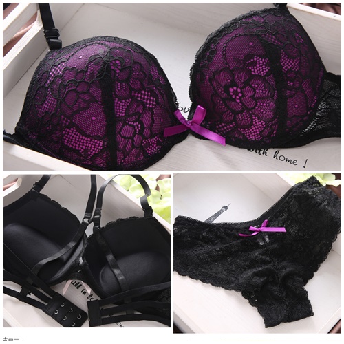 BRS8805 IDR.59.000 MATERIAL LACE CUP B WITH WIRE SIZE 32 WEIGHT 100GR COLOR PURPLE