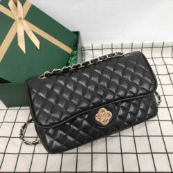 BTH11000C-black Tas Pesta Wanita Elegan Terbaru