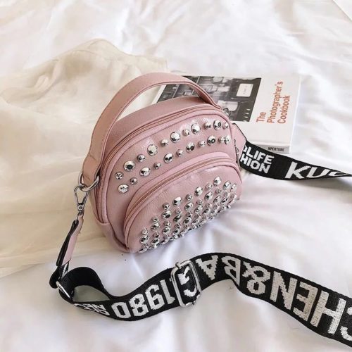 BTH15542-pink Tas Selempang Wanita Fashion Import