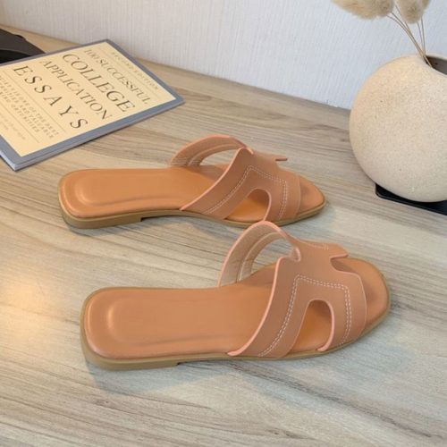 JSF553-orange Sandal Fashion Wanita Cantik Import Terbaru
