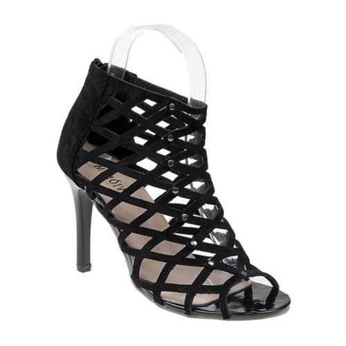 JSH009-black Sepatu High Heels Wanita Elegan Import 9.5CM