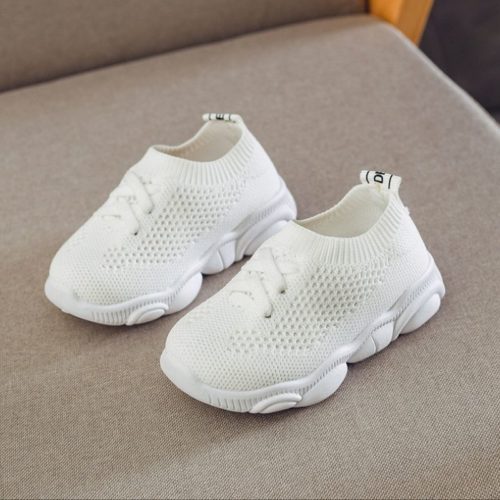 JSK278-white Sepatu Sneakers Anak Imut Import Terbaru