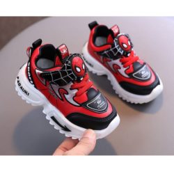 JSK8061-red Sepatu Sneakers Anak Keren Import Terbaru