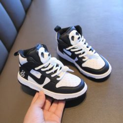 JSK8899-black Sepatu Sneakers Keds Anak Keren Import Terbaru