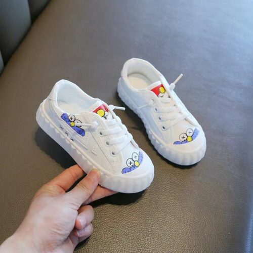 JSKA11-white Sepatu Sneakers Anak Imut Import Terbaru