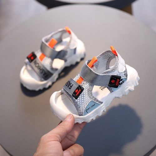 JSKB2-gray Sandal Anak Imut Lucu Import Terbaru