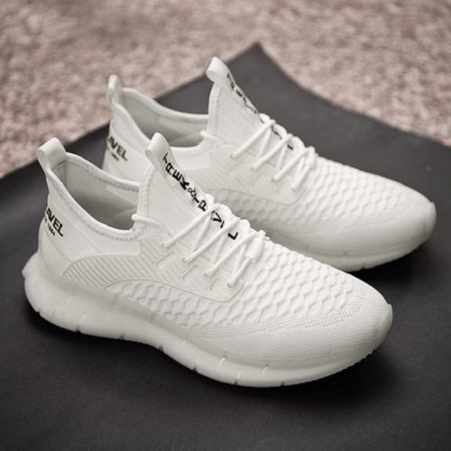 JSS003-white Sepatu Sneakers Pria Keren Import Terbaru