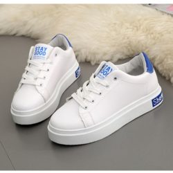 JSS003B-blue Sepatu Sneakers Wanita Cantik Import Terbaru