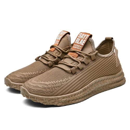 JSS0137-brown Sepatu Sneakers Sport Pria Modis Import