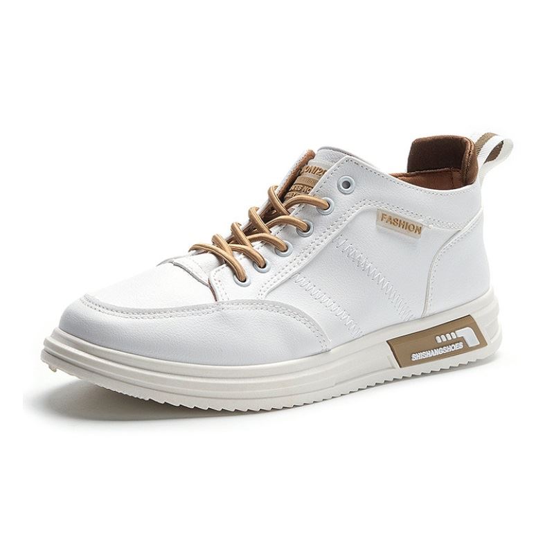 JSS2177-khaki Sepatu Sneakers Pria Modis Import Terbaru