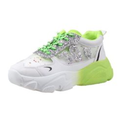 JSS3070-green Sepatu Sneaker Wanita Cantik Terbaru Import
