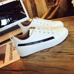 JSS333-black Sepatu Sneakers Wanita Cantik Import