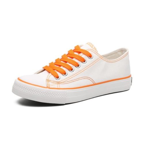 JSS7102-orange Sepatu Sneakers Jalan Import Wanita Terbaru