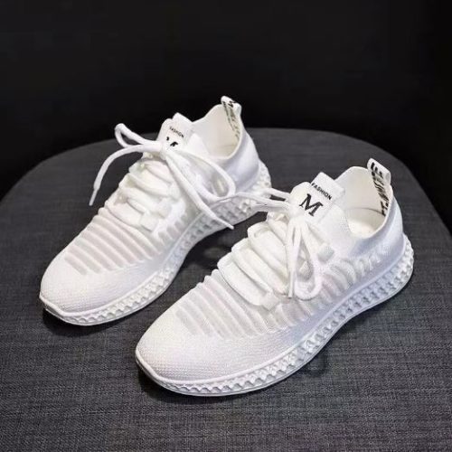 JSS71049-white Sepatu Sneakers Wanita Cantik Import