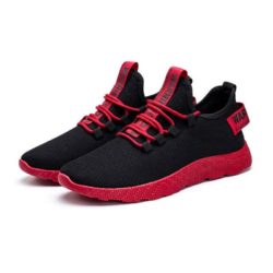 JSS771-red Sepatu Sneakers Pria Modis Terbaru Import