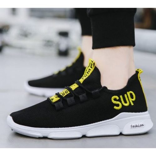 JSS830-yellow Sepatu Sneakers Pria Keren Kekinian Import