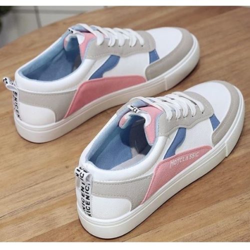 JSS880-pink Sepatu Sneakers Fashion Import Wanita Cantik