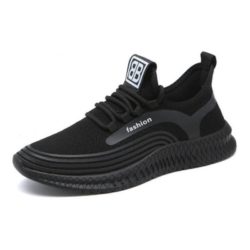 JSS910-black Sepatu Sneakers Fashion Pria Modis Terbaru