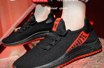 JSSA1-black Sepatu Sneakers Pria Sporty Terbaru