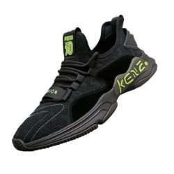 JSSD60-black Sepatu Sneakers Pria Keren Import Terbaru