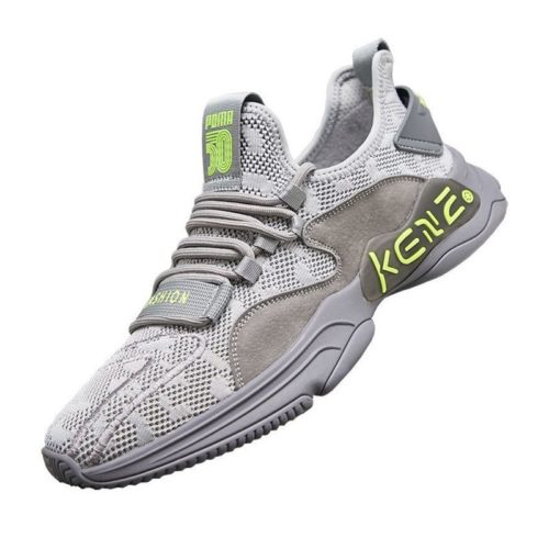 JSSD60-gray Sepatu Sneakers Pria Keren Import Terbaru
