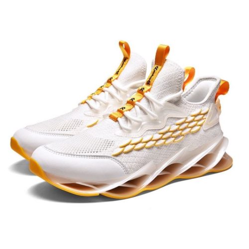 JSST088-white Sepatu Sneakers Pria Keren Import Terbaru