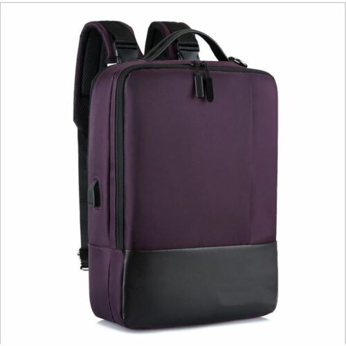 JT0038-purple Tas Ransel Laptop Pria Keren Import Terbaru