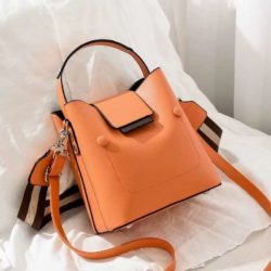JT01419-orange Tas Handbag Selempang Wanita Import 2 Talpan