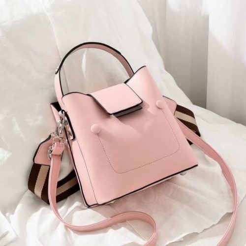 JT01419-pink Tas Handbag Selempang Wanita Import 2 Talpan
