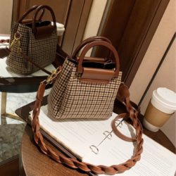 JT0944-brown Tas Handbag Selempang Fashion Wanita Cantik Import