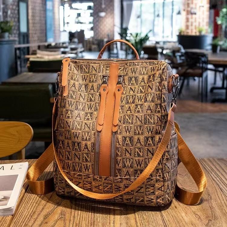JT1049 IDR.162.000 MATERIAL PU SIZE L28XH31XW14CM WEIGHT 490GR COLOR BROWNWAN