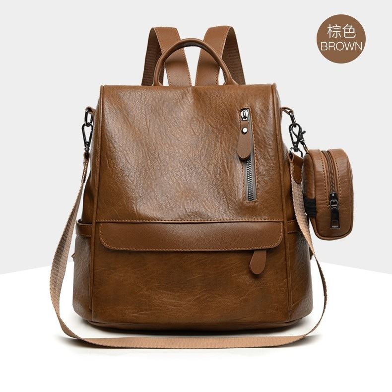 JT1065 (2IN1) IDR.169.000 MATERIAL PU SIZE L29XH30XW15CM WEIGHT 650GR COLOR BROWN