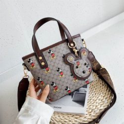 JT10945-gray Tas Handbag Mickey Wanita Cantik Import