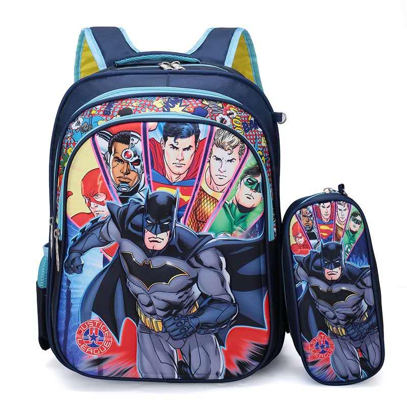 JT1119 (2IN1) IDR.145.000 MATERIAL NYLON SIZE L30XH40XW11CM WEIGHT 550GR COLOR BATMAN