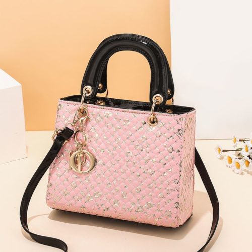 JT11361-pink Tas Handbag Selempang Wanita Elegan Import Terbaru